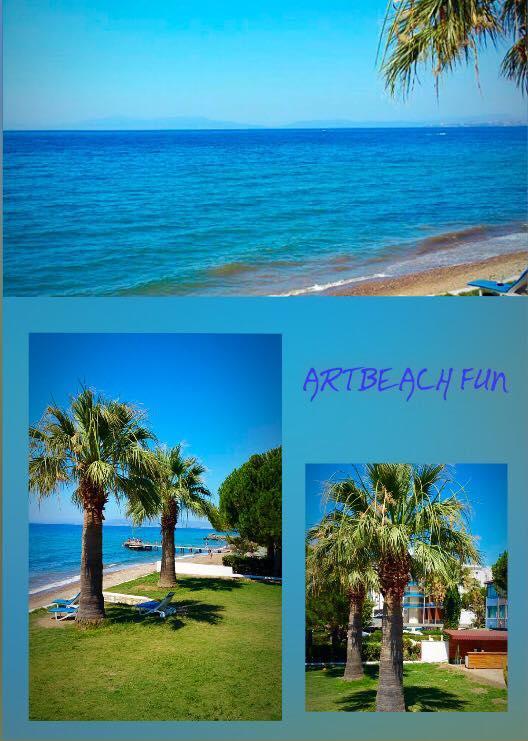 Art Beach Hotel Гюзельчалми Екстер'єр фото